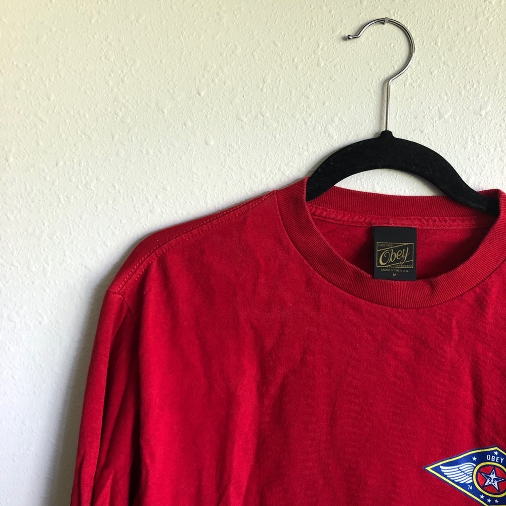 Men’s Obey long sleeve tee